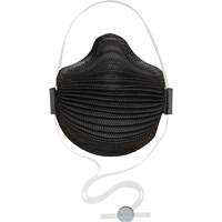 AirWave M Series Black Disposable Masks with SmartStrap&reg; & Nose Flange, N95, NIOSH Certified, Medium/Large OSI Industrial Sales