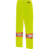 5629W Women's Waterproof Bib Pants, Polyester/Polyurethane, X-Small, High Visibility Lime-Yellow OSI Industrial Sales