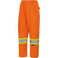 5586 450D Waterproof Safety Pants, Polyester/Polyurethane, 4X-Large, High Visibility Lime-Yellow OSI Industrial Sales