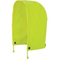 5401H Capuchon pour manteau de s&eacute;curit&eacute; imperm&eacute;able haute visibilit&eacute; ind&eacute;chirable en 300D trilob&eacute;, Jaune lime haute visibilit&eacute;, Polyester OSI Industrial Sales