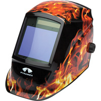 Casque de soudeur autonoircissant Leadhead, 3,8" lo x 3,4" la Champ de vision, Teinte 9 - 13 OSI Industrial Sales