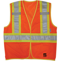 Veste Open Road “BTE”, Orange haute visibilit&eacute;, Moyen/Petit OSI Industrial Sales