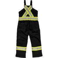 Ripstop Insulated Safety Bib Overall, Polyester, X-Small, Black OSI Industrial Sales