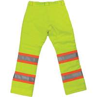 Womens Insulated Flex Safety Pant, Polyester, X-Small, High Visibility Lime-Yellow OSI Industrial Sales