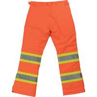 Womens Insulated Flex Safety Pant, Polyester, X-Small, High Visibility Orange OSI Industrial Sales
