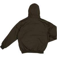 Chandail &agrave; capuche en molleton r&eacute;sistant &agrave; l'eau, Hommes, Petit, Noir OSI Industrial Sales