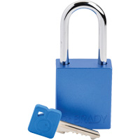 Cadenas de s&eacute;curit&eacute;, Cadenas de s&eacute;curit&eacute;, Cl&eacute;s diff&eacute;rentes, Aluminium, Largeur de 1-1/2" OSI Industrial Sales