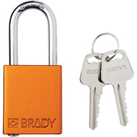 Cadenas de s&eacute;curit&eacute;, Cadenas de s&eacute;curit&eacute;, Cl&eacute;s diff&eacute;rentes, Aluminium, Largeur de 1-1/2" OSI Industrial Sales