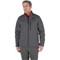 Manteau chauffante M12 ToughShell (manteau seulement), Hommes, Moyen, Gris OSI Industrial Sales