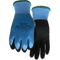 Gants hydrofuges Stealth Black Ops, Taille Petit, Calibre 15, Rev&ecirc;tement Latex de caoutchouc, Enveloppe en Fibre de verre/Polyester, ASTM ANSI niveau A4 OSI Industrial Sales