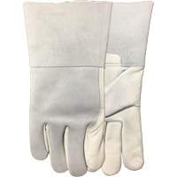 Gants d'ajusteur Fabulous Fabricator 2757E, Petit, Paume en Cuir fleur de vache, Doublure en Molleton de coton OSI Industrial Sales