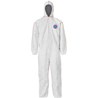 SFR Coveralls with Hood, Medium, White, Tyvek&reg; 400 OSI Industrial Sales