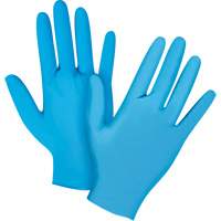 Emballages de gants jetables pour machine distributrice, Petit, Nitrile, 4,5 mils, Sans poudre, Bleu, Classe 2 OSI Industrial Sales
