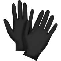 Emballages de gants jetables pour machine distributrice, Petit, Nitrile, 5 mils, Sans poudre, Noir, Classe 2 OSI Industrial Sales