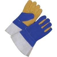 Lined Welder's Gloves with 5" Cuff, Split Cowhide, Size 2X-Large OSI Industrial Sales