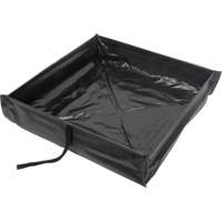 Collapsible Roll-Up Spill Berm, 15 US gal. Capacity, 2' W x 2' L x 6" H OSI Industrial Sales