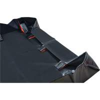 IBX Wall Pop-Up Berm, 1077 US gal. Capacity, 12' W x 12' L x 12" H, Snap-Up Bracket OSI Industrial Sales