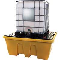 Palette de d&eacute;versements IBC, Capacit&eacute; de d&eacute;versement 333 gal. US, 66" x 66" x 27,5" OSI Industrial Sales