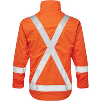 UltraSoft&reg; 7 oz. Skyline Summer Bomber Jacket, Small, High Visibility Orange OSI Industrial Sales