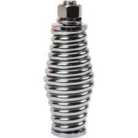 Heavy-Duty Safety Whip, Threaded Mount, 8' High, Orange with Reflective X OSI Industrial Sales