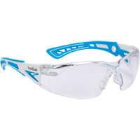 RUSH+ Safety Glasses, Clear Lens, Anti-Fog/Anti-Scratch, ANSI Z87+/Meets/Exceeds CSA Z94.3 OSI Industrial Sales