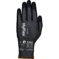 Gants r&eacute;sistants &agrave; la coupe HYFLEX 11-543, Taille 6, Calibre 13, Rev&ecirc;tement Nitrile, Enveloppe en Nylon/Acier inoxydable/PEHP/Spandex, ASTM ANSI niveau A7/EN 388 niveau F OSI Industrial Sales