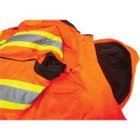 Waterproof 7-in-1 Winter Parka, High Visibility Orange, X-Large OSI Industrial Sales