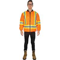 Waterproof 7-in-1 Winter Parka, High Visibility Orange, X-Large OSI Industrial Sales