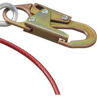 AS-21210-6 6' Cable Anchor with Snap Hook & O-Ring, Sling, Temporary Use OSI Industrial Sales