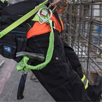 TT-9901 Standard Lanyard, Bungee, Dual Carabiner OSI Industrial Sales