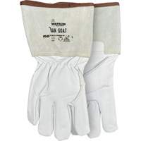 Gants r&eacute;sistant &agrave; la coupe et &agrave; l'arc &eacute;lectrique Van Goat 549, Taille Moyen, Enveloppe en Cutshield/Para-aramide/Polyester/Acier inoxydable/Ch&egrave;vre, ASTM ANSI niveau A6/EN 388 niveau F OSI Industrial Sales