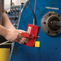 Velocity Plus Safety Lockout Padlock, Orange, Keyed Alike, Aluminum, 1-1/2" Width OSI Industrial Sales