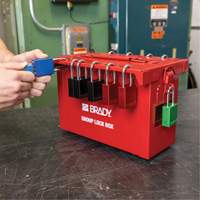 Velocity Plus Safety Lockout Padlock, Orange, Keyed Alike, Aluminum, 1-1/2" Width OSI Industrial Sales
