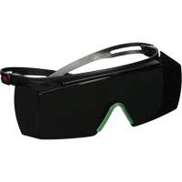 SecureFit 3700 Series Safety Glasses SF3750AS-BLK, Grey/IR 5.0 Lens, Anti-Scratch, ANSI Z87+/Meets/Exceeds CSA Z94.3 OSI Industrial Sales