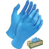 Tri-Polymer Disposable Gloves, Small, Polyethylene, 5-mil, Powder-Free, Blue OSI Industrial Sales