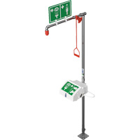 Combination Shower with Closed ABS Bowl & Bottom Inlet, Pedestal OSI Industrial Sales