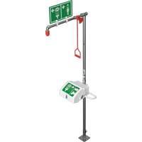 Combination Shower with Closed ABS Bowl & Top Inlet, Pedestal OSI Industrial Sales