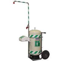 Mobile Self-Contained Emergency Safety Shower with Eye & Face Wash, 30 gal. Capacity, Meets None OSI Industrial Sales