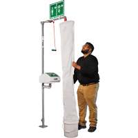 Safety Shower Test Kit with Bucket & Shower Sock OSI Industrial Sales