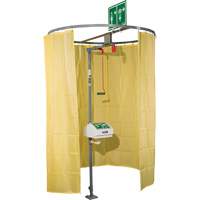 Pipe Mounted Safety Shower Modesty Curtain OSI Industrial Sales
