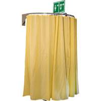 Wall Mounted Safety Shower Modesty Curtain OSI Industrial Sales