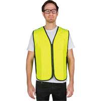 Veste refroidissante &agrave; &eacute;vaporation, Moyen, Jaune lime haute visibilit&eacute; OSI Industrial Sales