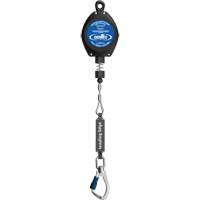 Self-Retracting Lifeline, 20', Galvanized Steel, Swivel OSI Industrial Sales