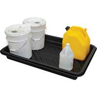 Spill Tray, 24" L x 36" W x 4.5" H, 18 US gal. Spill Capacity OSI Industrial Sales