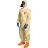 Tychem&reg; 6000 SFR Coverall, Size Small, Khaki OSI Industrial Sales
