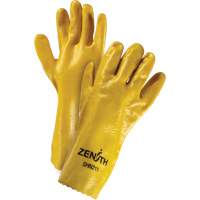 Rough-Finish Chemical-Resistant Gloves, Size 9, 14" L, PVC, Interlock Inner Lining, 47-mil OSI Industrial Sales