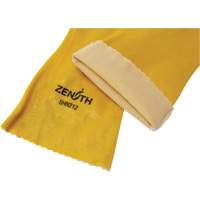 Rough-Finish Chemical-Resistant Gloves, Size 9, 14" L, PVC, Interlock Inner Lining, 47-mil OSI Industrial Sales