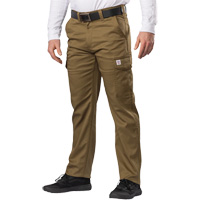 Big Flex Cargo Pants, Poly-Cotton/Spandex, Military Olive Green, Size 46, 30 Inseam OSI Industrial Sales