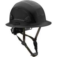 Casque Fibre Metal de style escalade avec bordure compl&egrave;te, R&eacute;pond aux normes CSA type 2, Suspension Rochet, Non ventil&eacute; OSI Industrial Sales