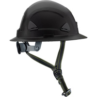 Casque Fibre Metal de style escalade avec bordure compl&egrave;te, R&eacute;pond aux normes CSA type 2, Suspension Rochet, Non ventil&eacute; OSI Industrial Sales